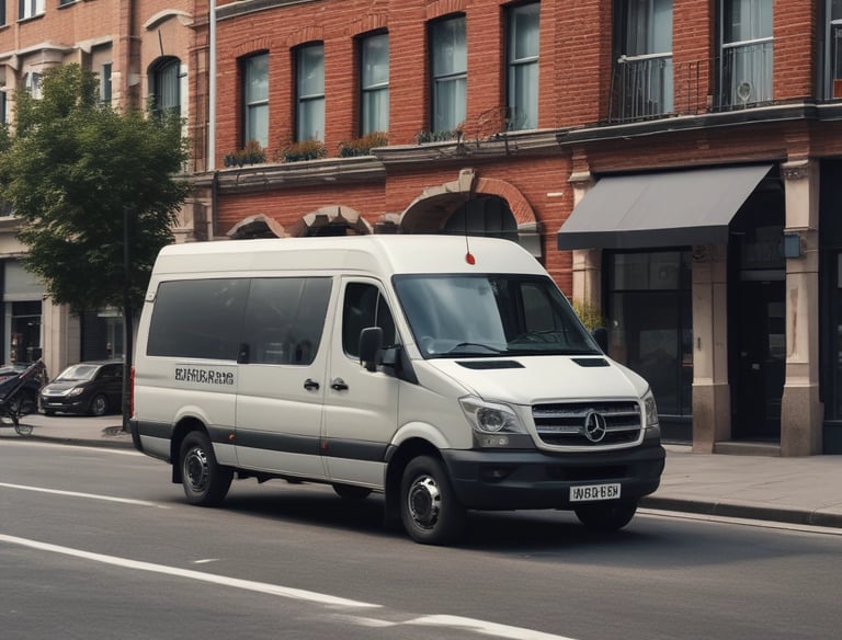 person standing near gray car