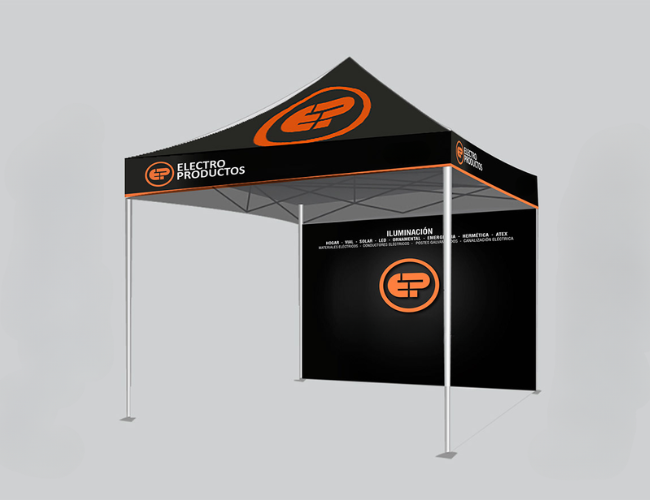 Nuestros toldos publicitarios son la solución perfecta para eventos, ferias, activaciones y puntos de venta, brindando protec