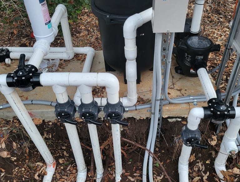 pool equipment demonstrating viable pool equipment service options