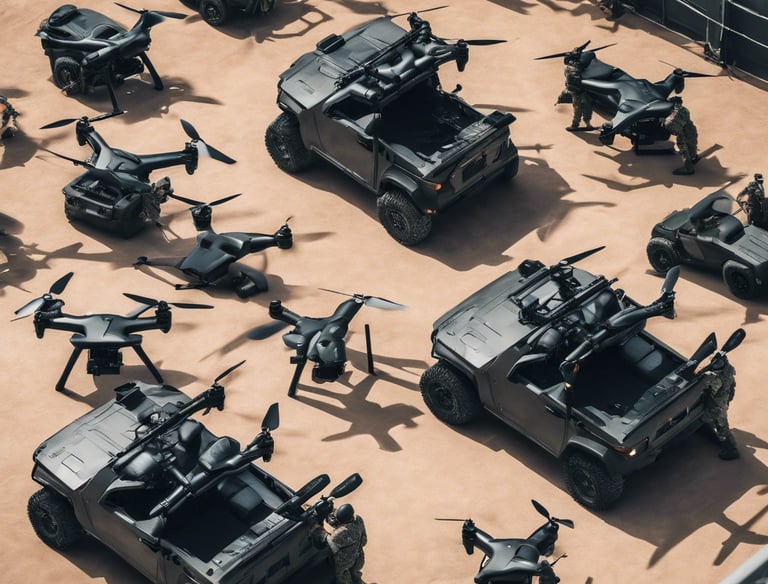 advanced AI technology, ML, tanks, drones, vehicles, Defense, Zinter Technologies