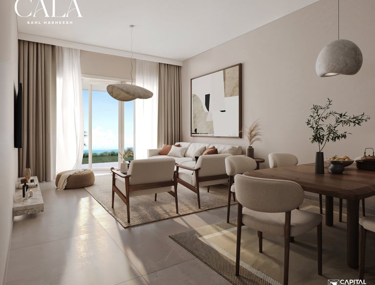 Stylish apartment overlooking the lagoon at Cala Sahl Hasheesh, Hurghada.