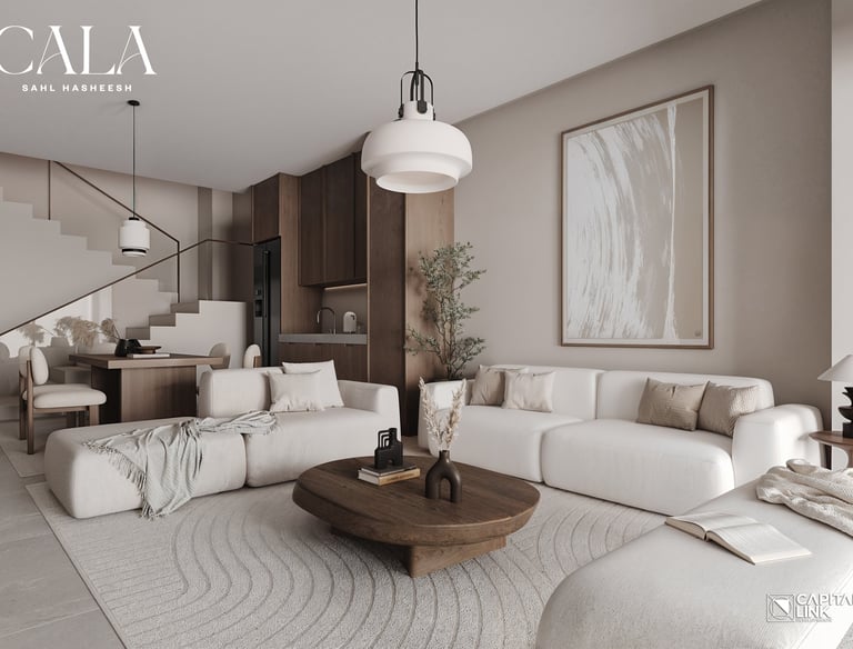 Modern 1-bedroom apartment for sale at Cala Sahl Hasheesh, Hurghada Egypt.