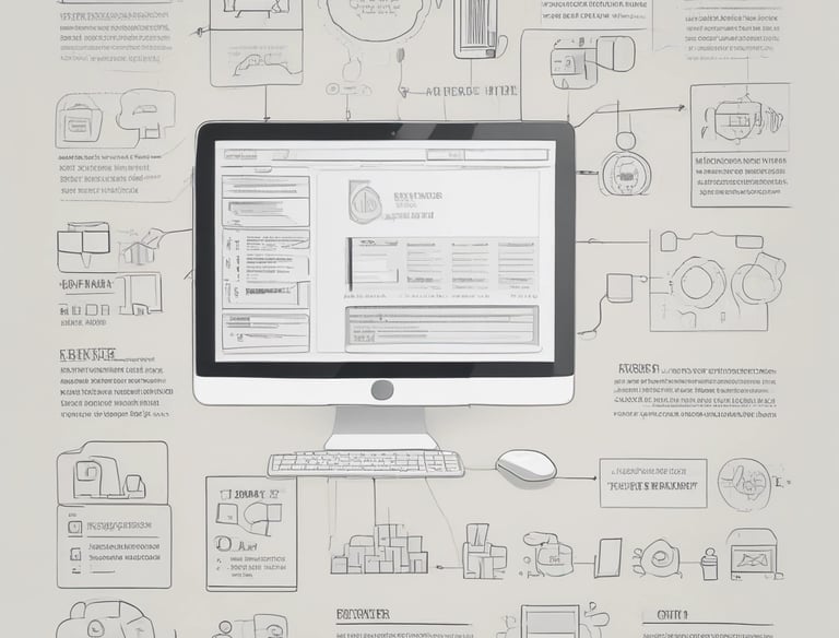 grey flat screen computer monitor