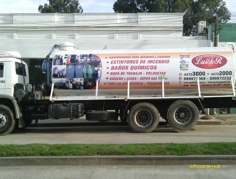 camión barométrica
