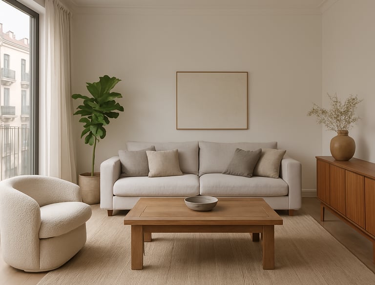 Instalación de suelo laminado en vivienda