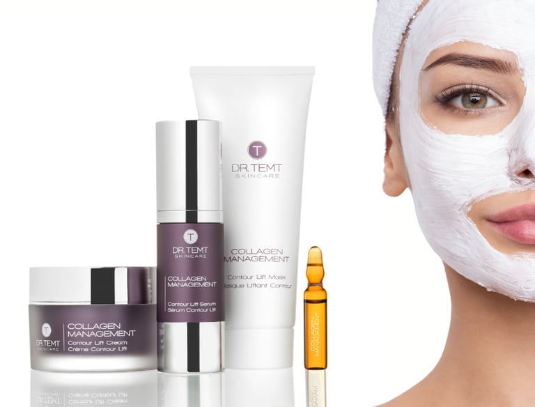 dr. temt collagen management skincare line