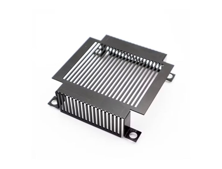 welded aluminum device housing