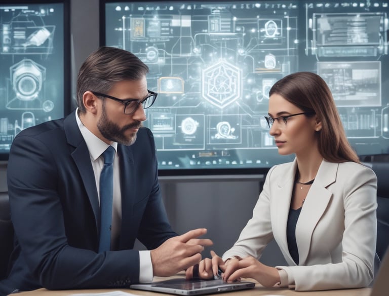 A green vintage typewriter holding a sheet of paper with the words 'Quantum Computing' typed in bold letters.
