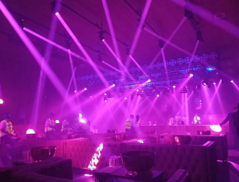 luces base giratoria