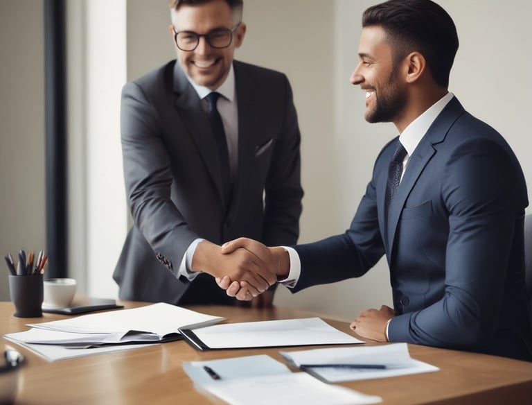 A web page from Razorpay displaying marketing content about financial services. The page includes a 3D illustration of a cube surrounded by floating labels with financial terms like 'Virtual Account' and 'Vendor Payouts'. The text encourages business growth through automated financial solutions. Navigation links for various services are visible at the top.