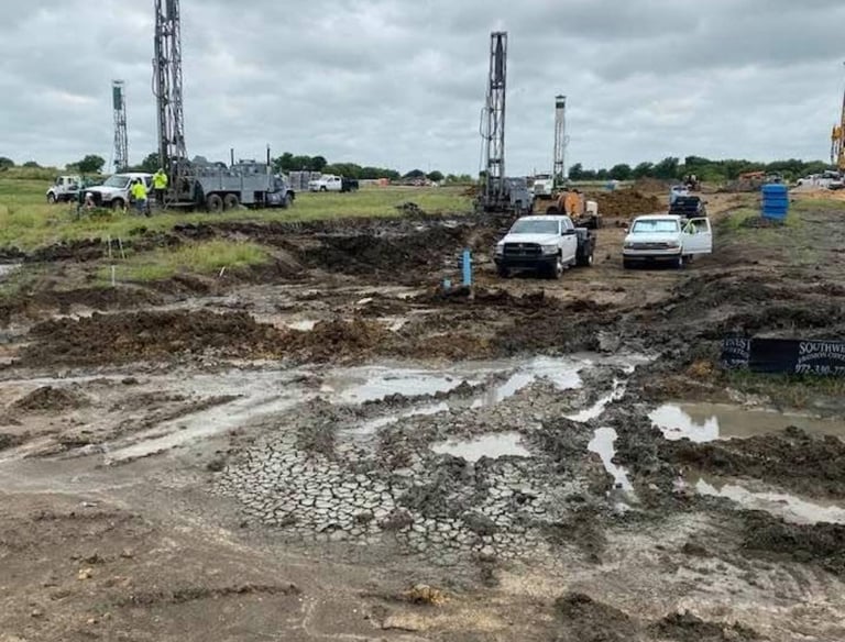 excavation site