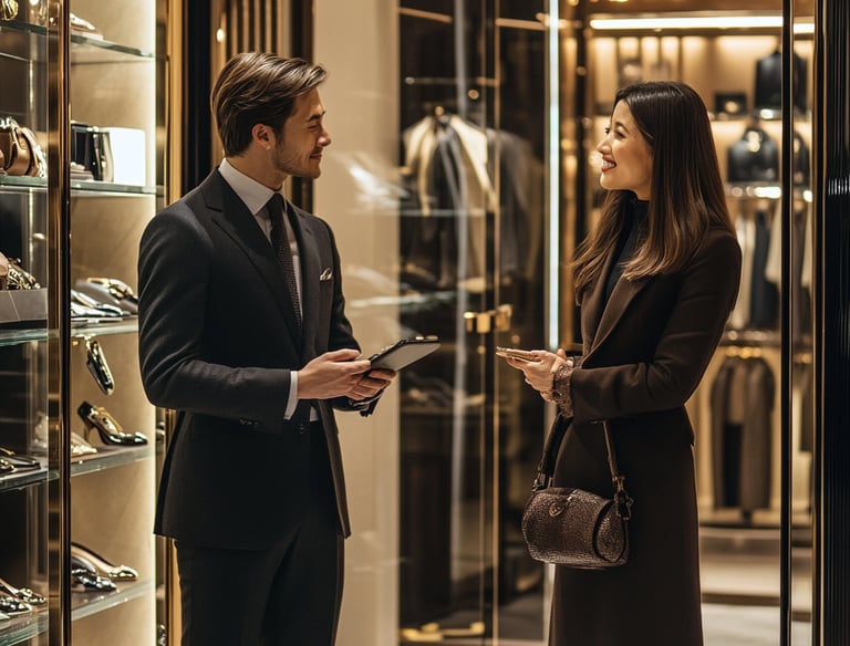 mourad Piron retail luxury client coaching digital CRM education