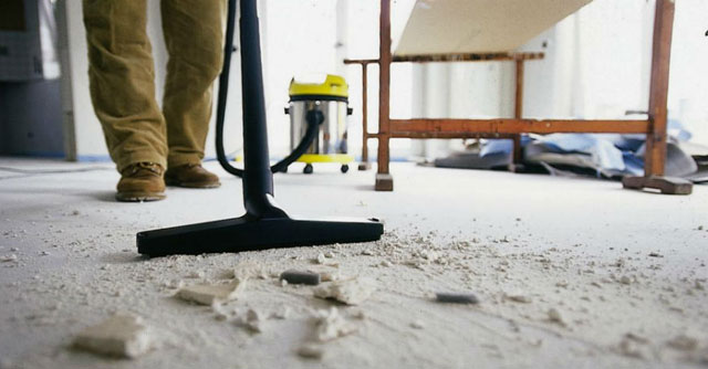 Nettoyage de fin de chantier et remise en état à Grenoble