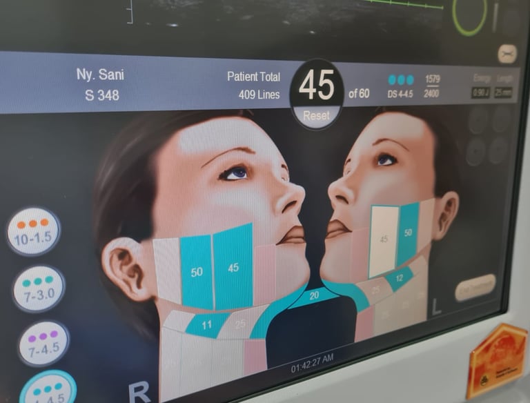 Targeted Ultrasound Ultherapy