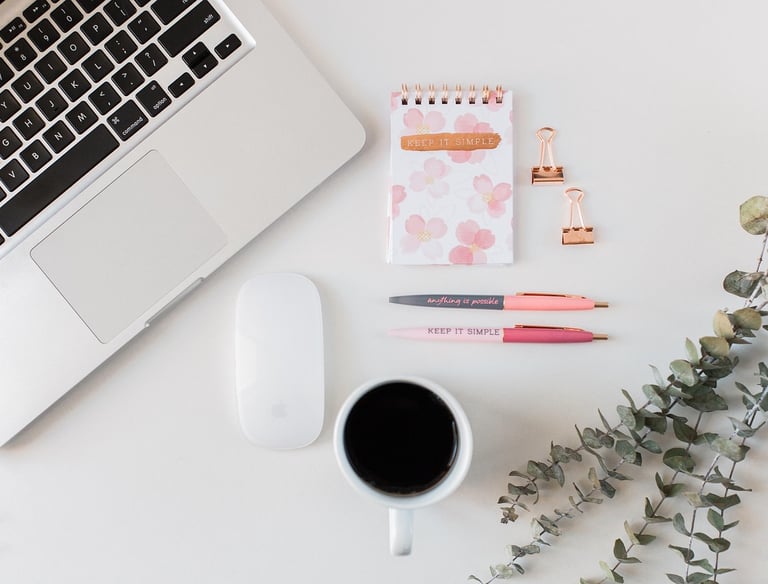 bureau pour assistante virtuelle