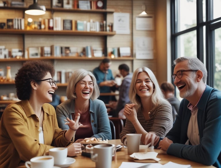 A group workshop setting with attentive seniors learning about Medicare benefits.