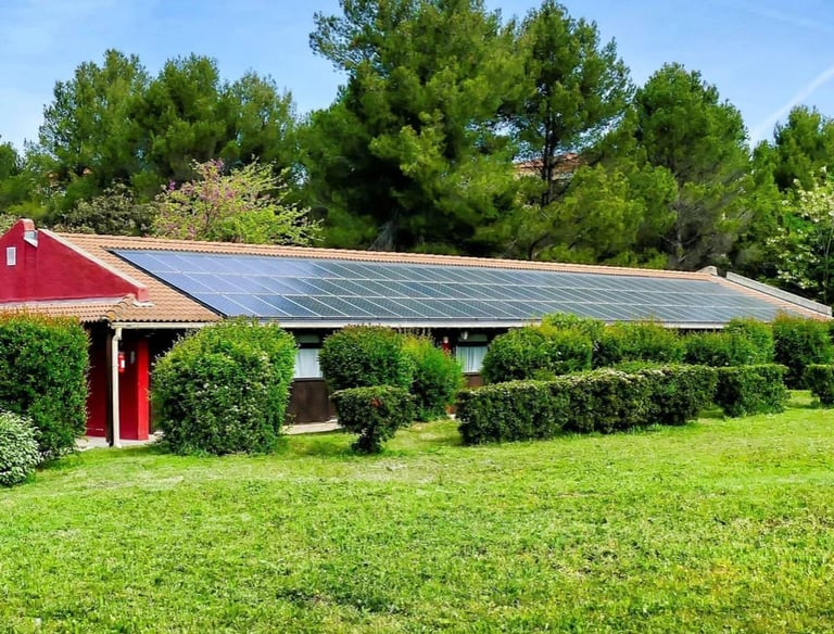 Sistemas fotovoltaicos operando