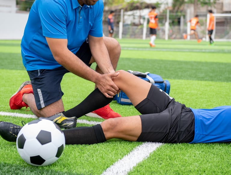 On field physiotherapy