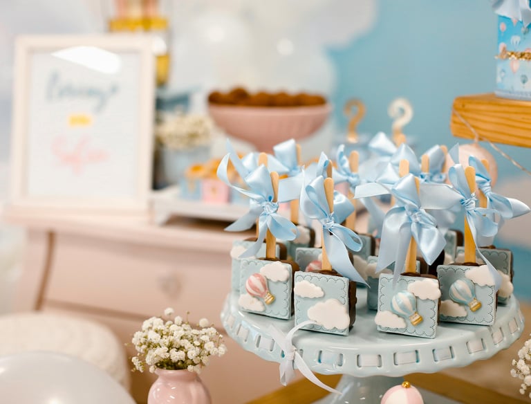 Chocoloate display for an occasion