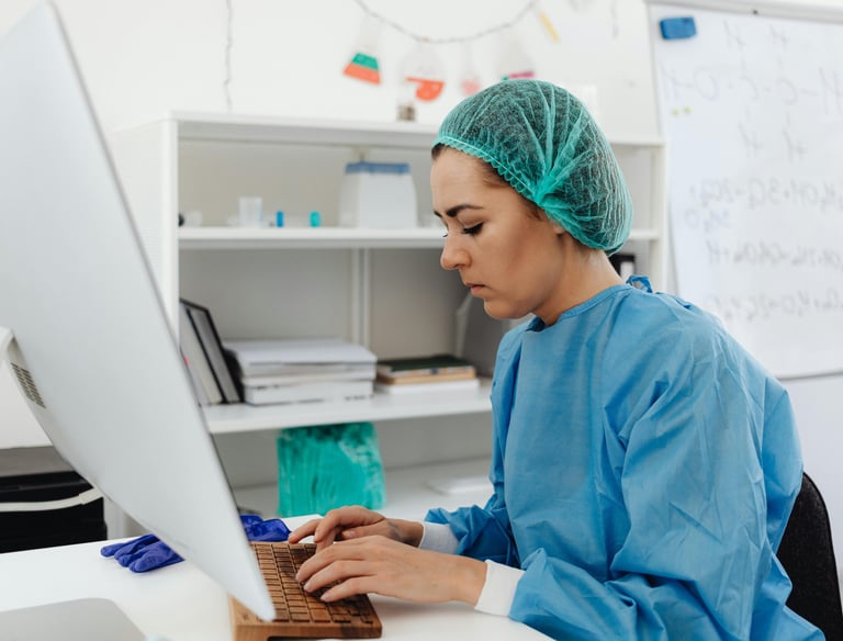 female clinical research associate