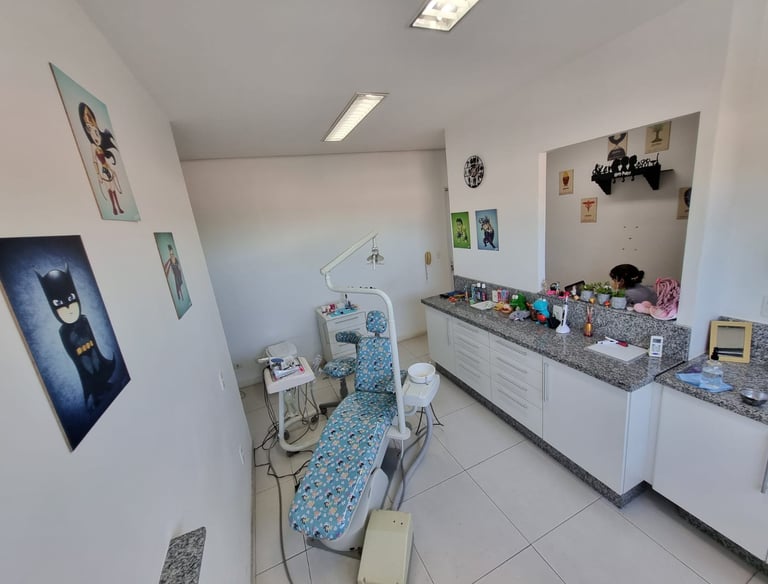 Consultório de Odontopediatria localizado no bairro Vila Rezende em Piracicaba-Sp