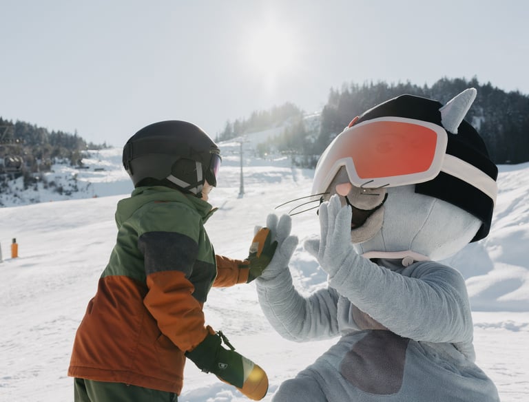 kinder ski kurs mit ski und snowboardschule Katzenkopf, Leutasch