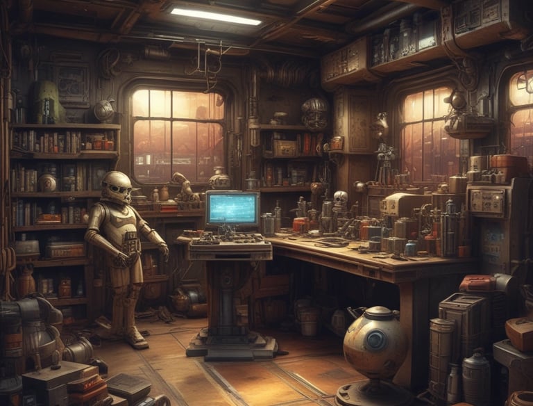 Droid repair shop