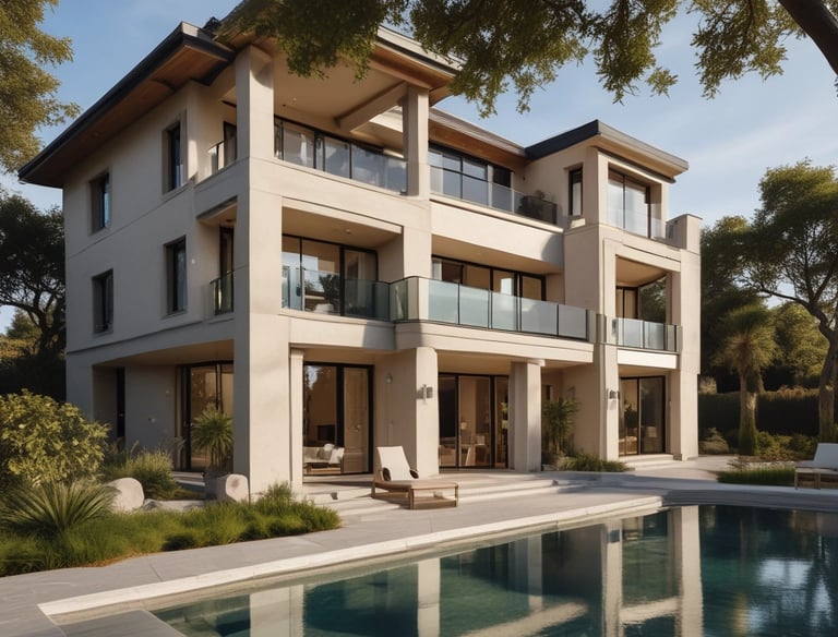 A cozy home symbolizing home insurance.