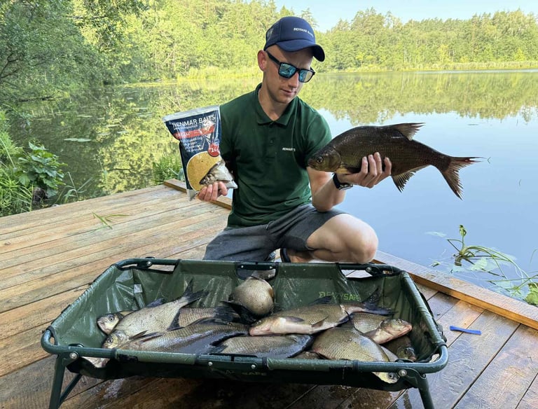 Bream jaukas karšių žūklei