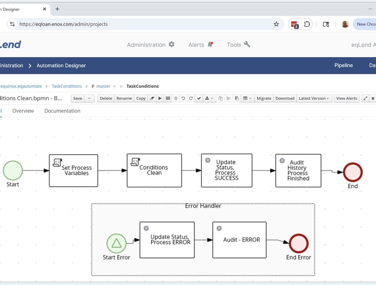 eqLend Automated Conditions data cleanup process
