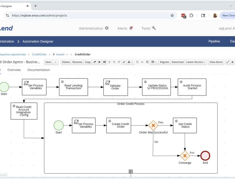 eqLend Soft Credit with DU and LP Process
