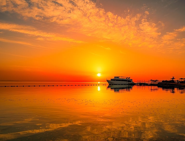 Sunset in Hurghada