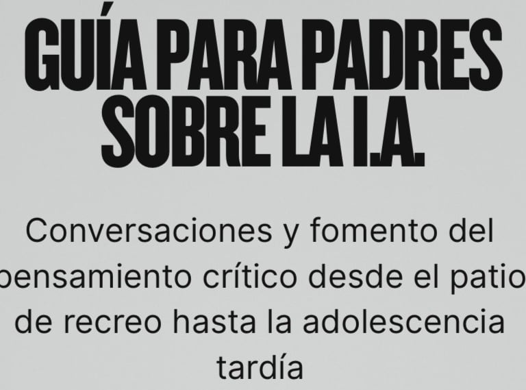 Guía para padres sobre la IA: Conversaciones y fomento del pensamientto crítico