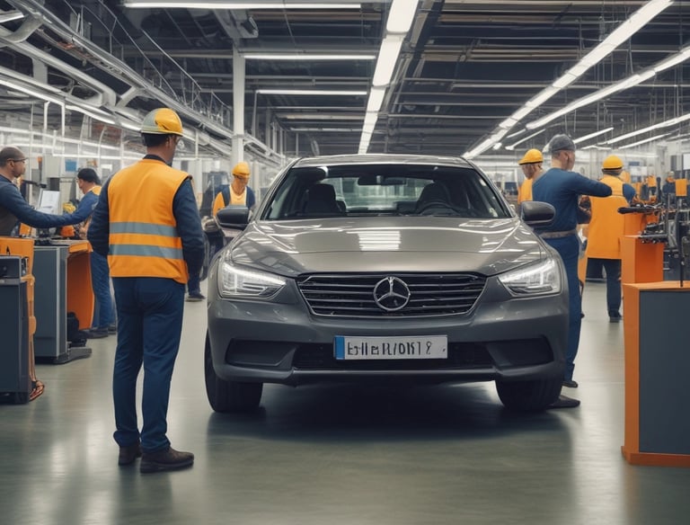 A close-up image of safety workwear showcasing its durability and design.