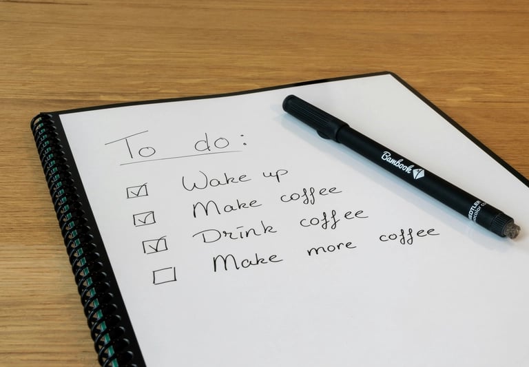 to do list