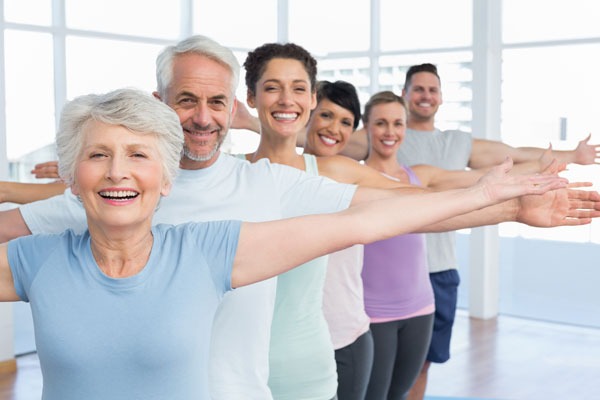 fitness class for 55 and older
