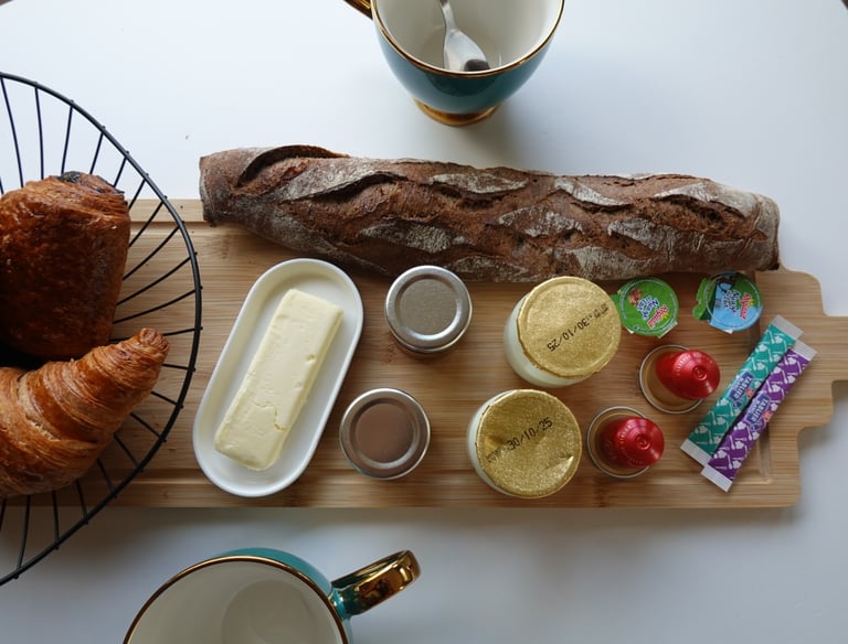 Petit-déjeuner Tiny-house Saignon (Luberon)
