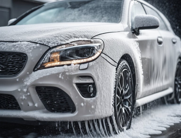 man in blue dress shirt and blue denim jeans holding green plastic bag