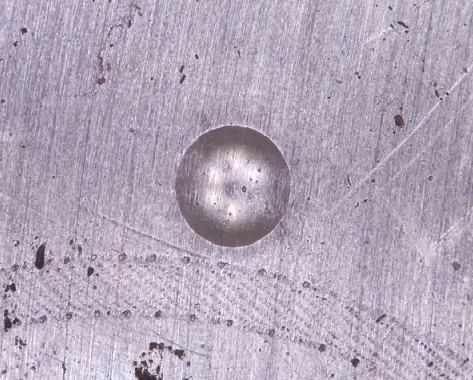 Lynx Portable Brinell Indentation Image 