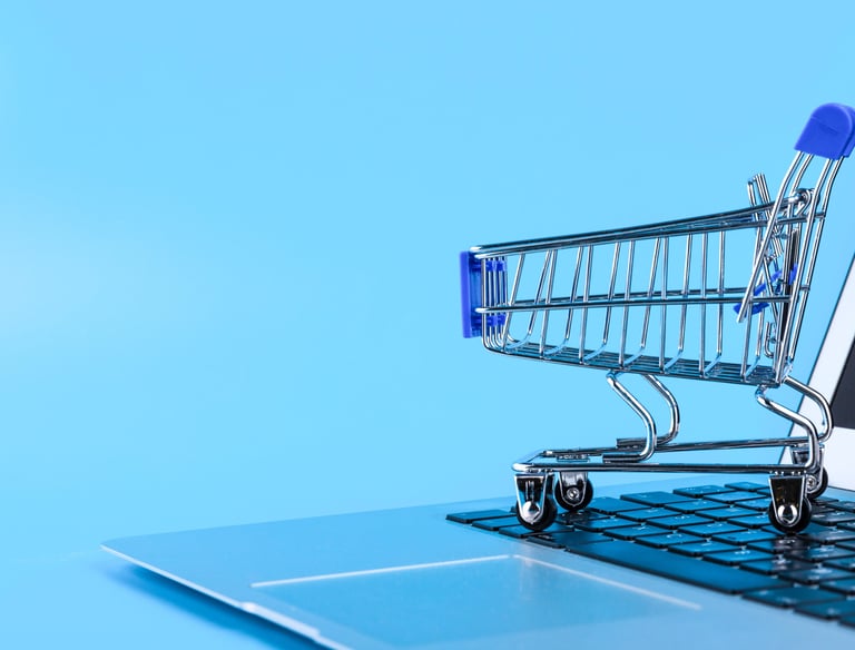 Online shopping interface and retail business tools for e-commerce