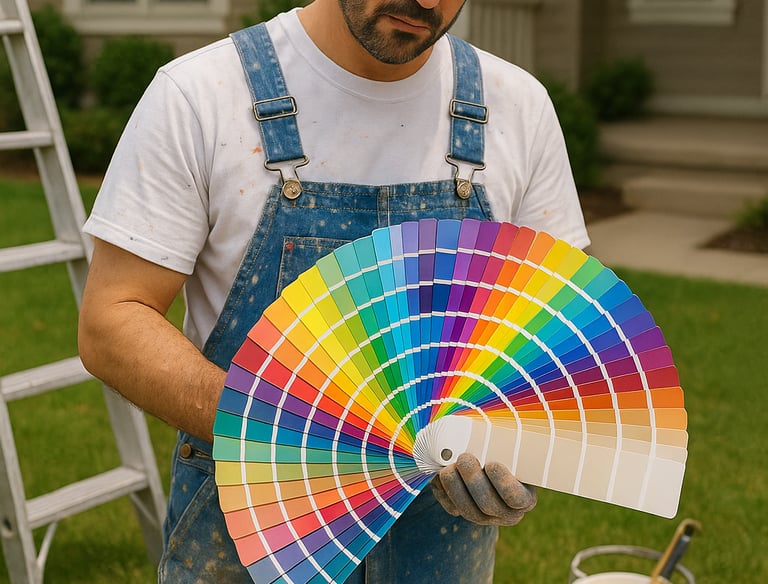 clour chart for difrent paint from lg painting 