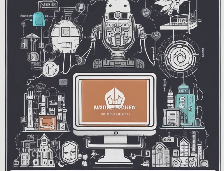 a man riding a skateboard down a street next to tall buildings