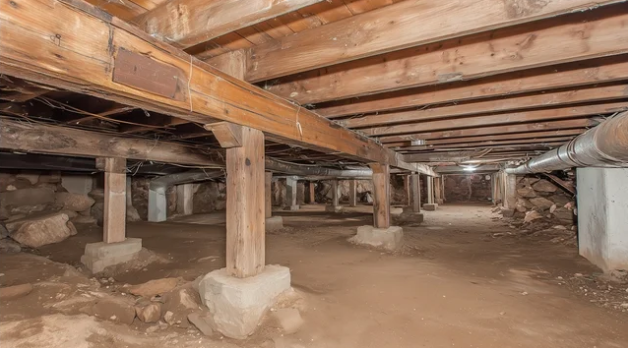 structural engineer evaluating foundation and floor level