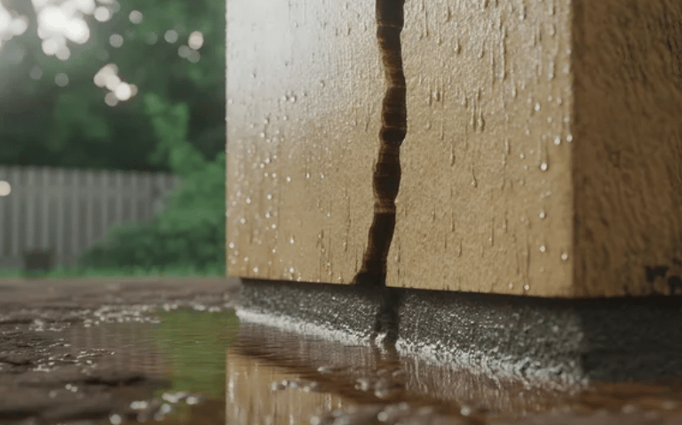 structural engineer foundation inspection brick wall cracks
