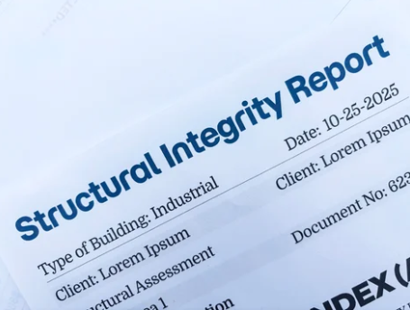 Structural inspection and engineering letter report