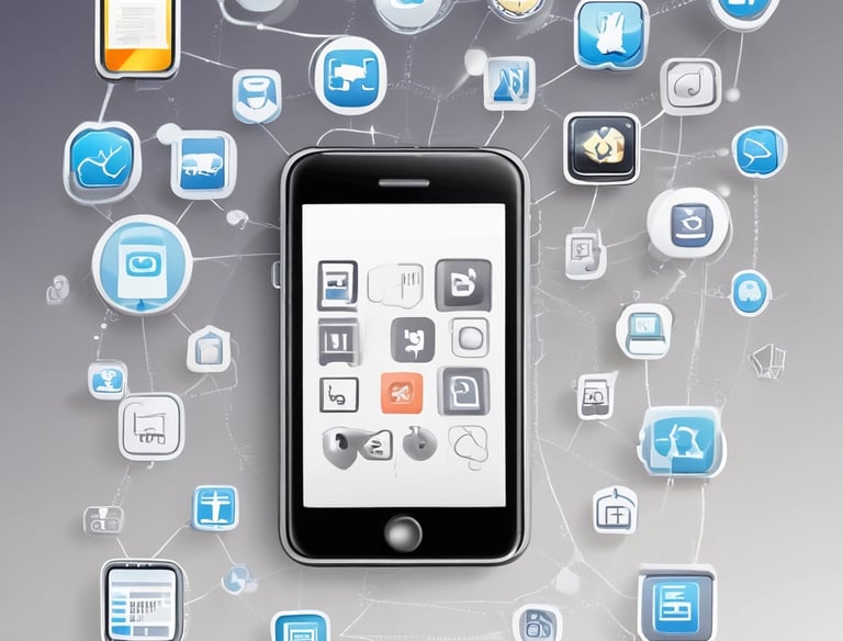 A sleek digital brain with glowing neural network connections representing AI technology.