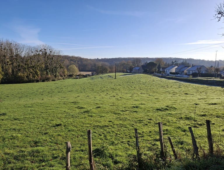 un paysage de Mettray 37390