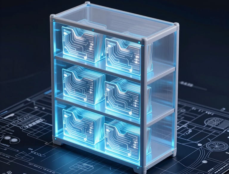 a man riding a skateboard down a street next to tall buildings