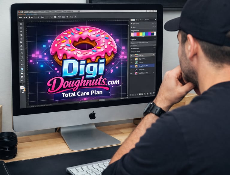 Website design digidoughnuts.com
