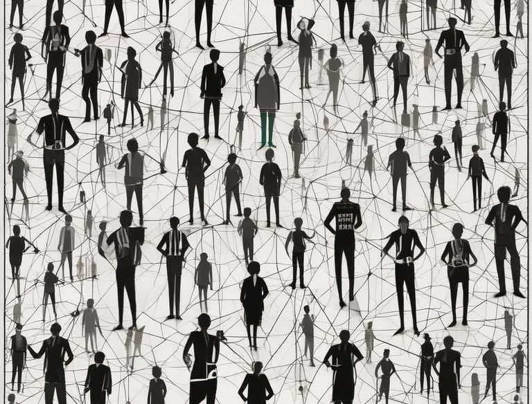 A modern workspace with entrepreneurs brainstorming ideas on a whiteboard.